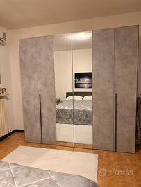 Camera letto con materasso