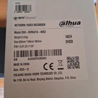 Antifurto Dahua Network Video Recorder NVR 8 CH 4K