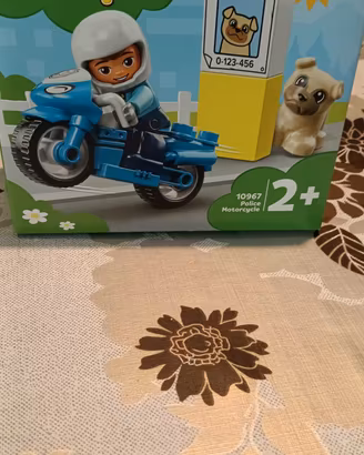 set moto polizzia lego duplo