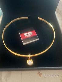 Girocollo piu bracciale punti luce