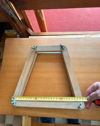 telaio in legno pressa per racchetta da tennis