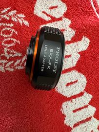 Adattatore PHOLSY EXA-FX per Mirrorless Fujifilm