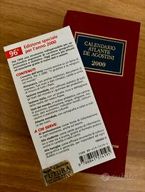 Calendario Atlante De Agostini  2000