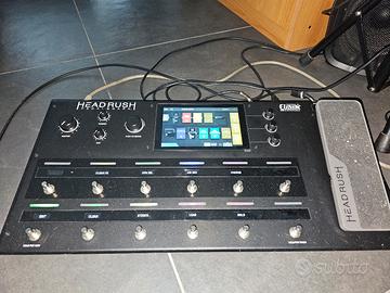 Headrush pedalboard pedaliera digitale
