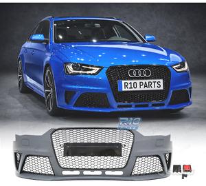 PARAURTI ANTERIORE AUDI A4 B8 11-15 LOOK RS GRIGLI