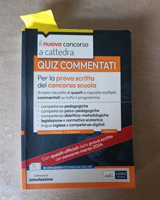 Quiz completati  prova scritta concorso scuola
