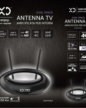 Antenna tv amplificata per interni XD Enjoy