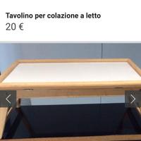 Tavolino per colazione a letto