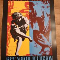 poster Guns N Roses decorazione vintage formato A3