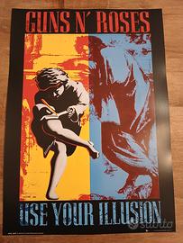 poster Guns N Roses decorazione vintage formato A3