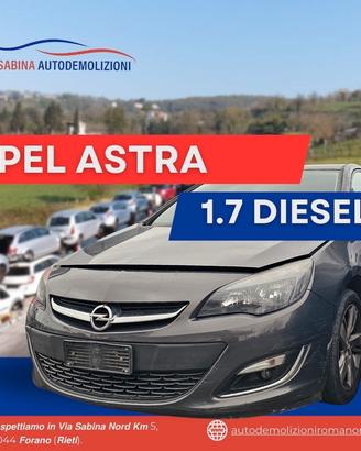 Opel astra 1.7 diesel ricambi usati vettura rottam