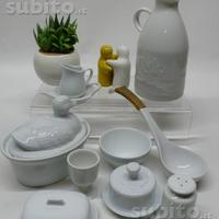 Collezione mini ceramiche bianche fashion white