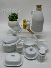 Collezione mini ceramiche bianche fashion white