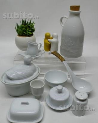 Collezione mini ceramiche bianche fashion white