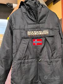 giubbotto Napapijri in pile nero