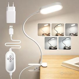 Lampada da Lettura 48 LED con pinza
