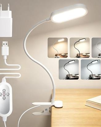 Lampada da Lettura 48 LED con pinza