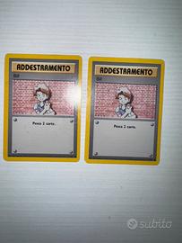 2 Carte pokemon Bill TRATTABILE