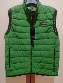 napapijri gilet smanicato uomo NUOVO L