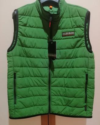 napapijri gilet smanicato uomo NUOVO L