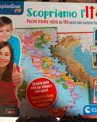 Scopriamo l'Italia. Età 6/10 anni
