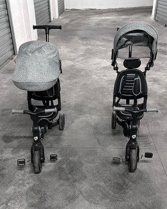 Triciclo evolutivo multifunzione per bambini