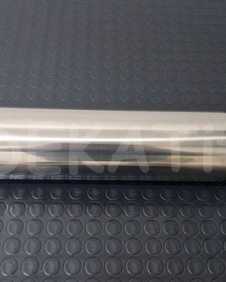 MINI SILENZIATORE AUTO ACCIAIO INOX Ø 61 - 450 MM