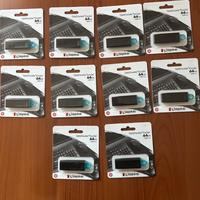 Lotto 10 pz. Kingston dtx64 chiavetta usb 3.2