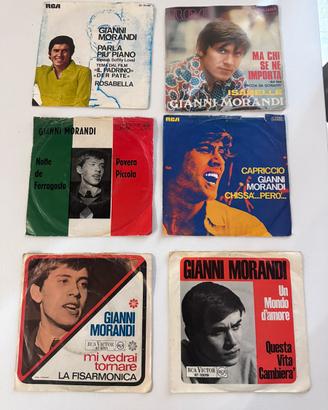 Set vinili Gianni Morandi