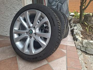 Cerchi in lega Skoda + gomme