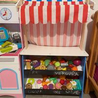 Teatrino mercatino trasformabile