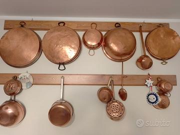 Set accessori in rame da collezione