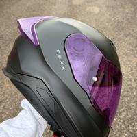 Casco integrale Nexx Y.100R Subsonic XS Nero-Viola