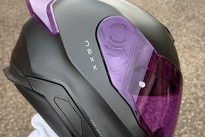 Casco integrale Nexx Y.100R Subsonic XS Nero-Viola