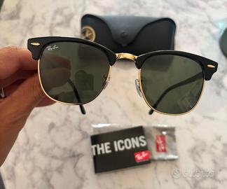 Occhiali da sole Ray Ban CLUBMASTER RB3016 901/58