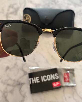 Occhiali da sole Ray Ban CLUBMASTER RB3016 901/58