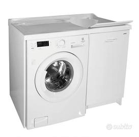 mobile lavanderia con vano lavatrice Montegrappa