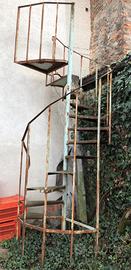 Scala a chiocciola da esterno