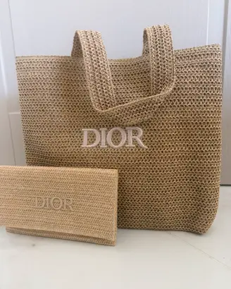 Set borsa + pochette Dior