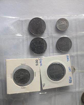 Lotto lire Vaticano valori misti buone condizioni