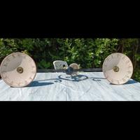 Lampadario stile rustico 