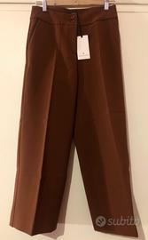 Pantaloni Diana Gallesi culotte wide leg cropped