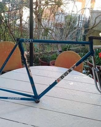 telaio bicicletta corsa vintage dosi