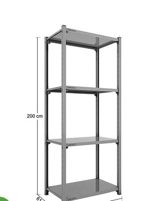 Scaffali nuovi imballati