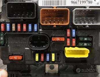 Citroen  Peugeot   Scatola Fusibili bms9667199780