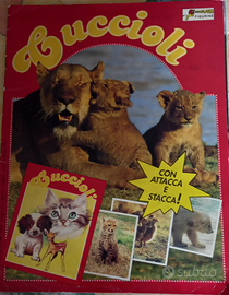 Album figurine "cuccioli" euroflash 1986