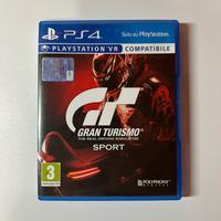 Gran Turismo Sport PS4 originale