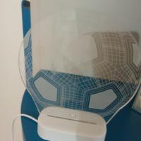 palla da calcio luminosa 