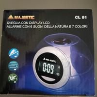 Sveglia Majestic con display LCD