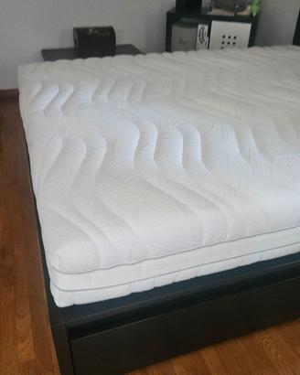 Topper matrimoniale 160x190 in memory froam
